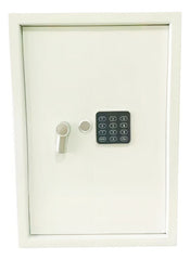 Caja Fuerte De Seguridad Digital Vivendi Blanca 50x35x31 Cm Color Blanco