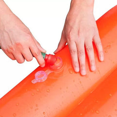 Pista Deslizador Tobogan Inflable Simple Bestway 52260 Naranja