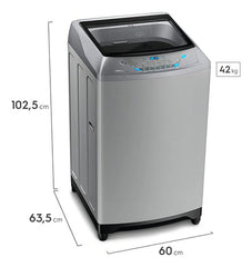 Lavarropas Automático Electrolux 9kg Premium Care Elac309s Color Gris