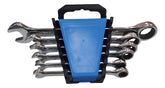 Juego De Llaves Combinadas Con Criquet De 6 Piezas 6 A 19mm Gris
