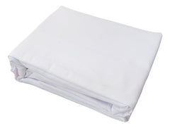 Juego Sabanas 1 Plaza 1/2 Fp Home Premium 300 Hilos Blancas Blanco Liso