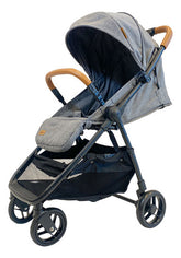 Cochecito Paseo Bebesit 1321a T-flex Gris Reclinable 15kg Cs - Gris - Negro
