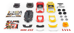 Playset Metal Machine Zuru 7613 Casco Rojo Construye Tu Auto Rojo