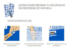 Pileta Estructural De Lona Piscina Pelopincho 1030 De 1500l Azul