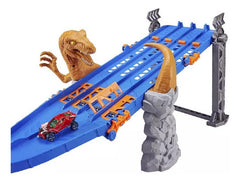 Pista De Autos Lanzador Zuru Metal Machine Raptor Attack Azul