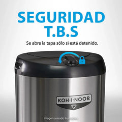 Secarropas Centrífugo Koh-i-noor C765 6.5kg Acero Inoxidable 2800rpm Blanco