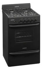 Cocina A Gas Longvie 12331g 56cm Grafito Cajón Parrilla Tipo Grafito