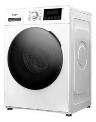 Lavarropas Whirlpool Carga Frontal 7kg Inverter Blanco Blanco