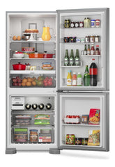 Heladera Whirlpool Wre57ck No Frost Inverter 449l Plata Cs Platino