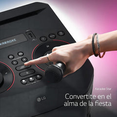 Parlante LG Xboom Xboom Rn5 Rn5 Portátil Con Bluetooth Negro