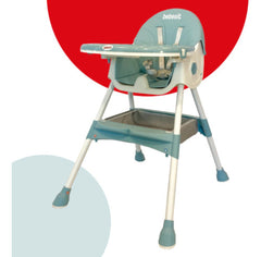 Silla De Comer Reclinable 3 En 1 Bebesit 6651 Celeste 15k Cs Silla De Comer Marrón