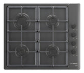 Anafe A Gas Ormay Classic Nm Negro Mate Rejilla Fundición