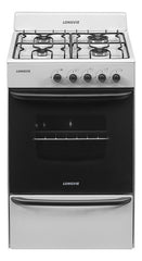 Cocina A Gas Longvie 12231b 56cm Blanca Cajón Parrilla Blanco