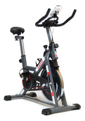 Bicicleta Fija Para Spinning Randers Arg-874sp-r 13kg H120kg Gris