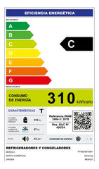 Heladera Samsung Rt42 Inverter 407 L Black Dispenser Black Doi