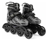 Rollers Stark Rise Grey Talle 39-42 Neon Xl (5761) 39-42 90 Mm Gris Oscuro