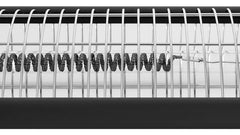 Calefactor Infrarrojo De Pared Philco Pbsv2022p 2000w Cts Negro