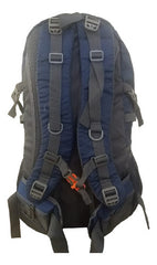 Mochila Para Camping Trekking Outdoor Tm Azul De 50lts Diseño De La Tela Liso