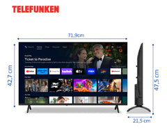 Smart Tv Telefunken 32 Hd Android Tv Tk3225s5a