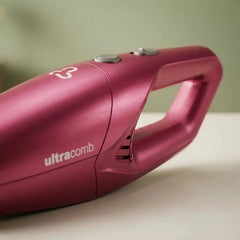 Aspiradora Recargable Ultracomb As-4114 60w Hepa Usb 3 Accesorios Rosa