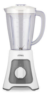 Licuadora De Vaso Atma 1.5 Litros Jarra Plástica Li8445ap 2 Velocidades Color Blanco