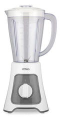 Licuadora De Vaso Atma 1.5 Litros Jarra Plástica Li8445ap 2 Velocidades Color Blanco