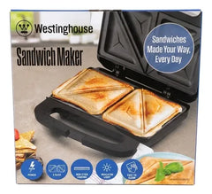 Sandwichera 2 Rebanadas Westinghouse Wh-sm700sb-02 Negro