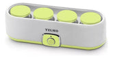 Yogurtera Yg-1704 720ml 4 Jarros Vidrio Compacta 20w Cts Blanco
