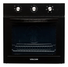 Horno Eléctrico De Empotrar Volcan Hc6ncv De 6 Funciones Negro