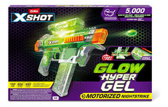Lanza Hyper Gel Pistola Zuru Xshot Glow In The Dark 5000 Css Verde