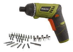 Atornillador Inalámbrico Philco Di331p Accesorios Linterna M Color Gris