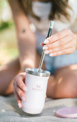 Mate Terere Clasico Stanley 200ml Color Rosa Pálido