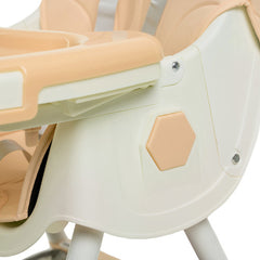Silla De Comer Reclinable 3 En 1 Bebesit 6651a Beige 15k Css Liso Beige