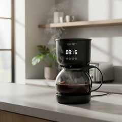Cafetera De Filtro Quint Digital Qcm2060bd 1,2l 10a12 Tazas Negro