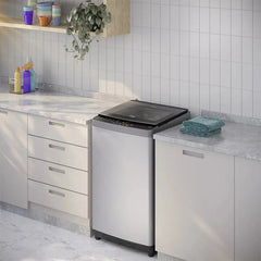 Lavarropas Carga Superior Gafa Lgs07 Kg Dispenser Easy&clean Gris