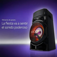 Parlante LG Xboom Xboom Rn5 Rn5 Portátil Con Bluetooth Negro