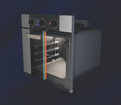 Horno Eléctrico Empotrable Ormay He-60 A4 - Acero