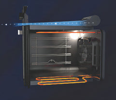 Horno Eléctrico Empotrable Ormay He-60 A4 - Acero
