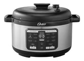 Multiolla Rápida Oster Osckstpcecov57 Ovalada Con 15 Funciones 5.7l Color Acero Inox