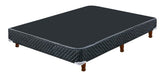 Base Sommier Cannon De 2 Plazas Doral 190 X 140 X 21cm Cts Negro