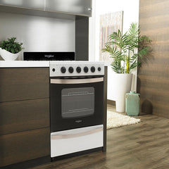 Cocina Whirlpool 56 Cm Blanca Wfb57dw Color Blanco