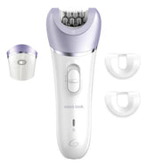 Depiladora Inalambrica Gama Oasis Look Usb 2v Humedo Seco Ct Blanco/violeta