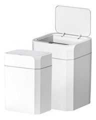 Cestos Basura Kit Onebox Obs1611 Balde Extraible 11l/16l Css Blanco