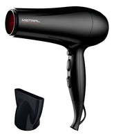 Secador De Pelo Ga.ma Mistral Tourmaline Ion Cool Shot 2200w Negro