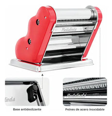 Maquina De Pastas Acero Inox Pastalinda Clásica 200 Coral