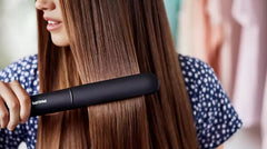 Planchita De Pelo Philips Thermoprotect Ceramica Bhs376/00 Negro/rosa