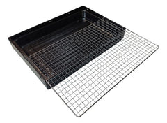 Parrilla Chica Carbon Portatil Plegable Camping Asado Tm Negro