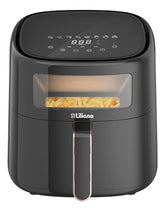 Freidora De Aire Liliana Airview Negra 6l Color Negro