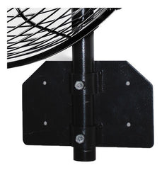 Ventilador Pared Industrial Liliana Vwi32 Oscilante Cts 81.28 Cm Negro Plata Metal 2