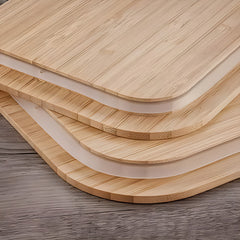 Taper Contenedor Vidrio Hermetico Bambu Carol De 1520ml Marrón Claro